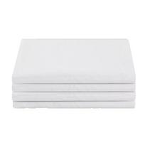 Antibakterinė balta paklodė studentų bendrabučiams 115x210cm (Single)