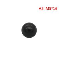 1PC M4/M5/M6/M8/M10/M12 Black Round Ball Resin Ball Knobs Bakelite Lever Knob Grip Handles Of Furniture Machine Tool Replacement