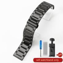 ONESolid Stainless Steel Watchband for Hamilton Khaki Jazz Field Seiko Butterfly Clasp Men Bracelet Metal Watch Strap 18 20 22mmMN 18mm