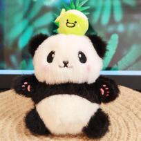 Lightning-Fast Shipping Panda Plush Keychain - Popular Internet Celebrity Pendant Toy 13cm (±2cm)