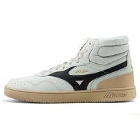 Mizuno Court Skateboard Shoes Unisex Mid top White/Black D1GH212801 42