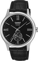 CASIO BESIDE Kvarcinis Safyro Juodos Odos Tarptautinis Modelis [Casio] Vyriškas Laikrodis, Stiklas, BMS-100L-1AV, Apyrankė, 24 Valandų Rodymas, Juodas