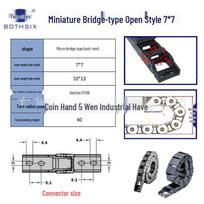 Engraving & 3D Printer Nylon Cable Chain - Series 5/7/10/15/18