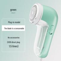 Rechargeable Pom-Pom Trimmer: Lint Remover & Household Scraper kištukinis žalias
