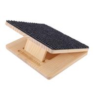 Wooden Dog Ramp for Stairs Adjustable Angle Non Slip Portable Pet Staircase Ramp for Home 2PCS