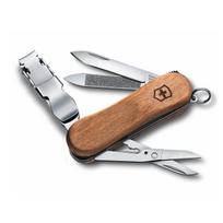 VICTORINOX Nail Clip 580 Wood Nail Emergency Curved Nail Nail 6 Stainless Brown Clipper, Supplies, Blade, Scissors, Cleaner, File, Functions, Steel,