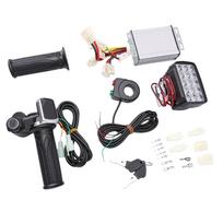 48V Controller Kit with Throttle 1000W Electric Bike Motor Brushed Speed Controller for Electric Tricycles Motorcycles