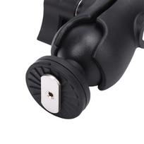 Fish Finder Mount Universal 360 degrees  Rotation Electronic Device Mount for Boat Kayak Rail Installation Ball Clamp