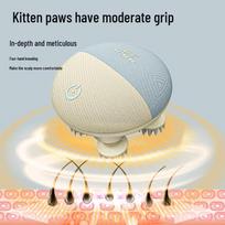 HEZHENG Electric Cat Paw Scalp Massager CN plug (adapter included)