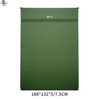 Datangyu Outdoor Self-Inflating Double Camping Pad 188x132x5CM karinė žalia spalva