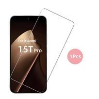 4-1Pcs Glass For Xiaomi 15T Pro Tempered Glass Xiaomi 15T Pro  Screen Protector HD Protective Phone Film For Xiaomi 15T Pro xiaomi 15T Pro