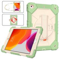 For IPad 12th A19 11th A16 Air 11 13 M2 M3 M4 Pro 11 13 8th 9th 10.2 5th 6th 9.7 Mini 6 7 Case Kids Hard PC Silicon Tablet Cover Mini 6 7 8.3inch žalia