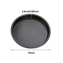 Non-Stick Kitchen Baking Tools Oven Deep Dish Pizza Pan Plate Tray Mold 8inch