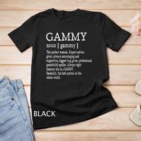 Gammy Definition Grandma Mother Day Gifts Women T-Shirt Mens Womens Tees Top Unisex T-Shirt Mens Womens Tees Top S