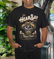 HearSay Mega Pint Brewing Objection T-Shirt Mens Womens Tees Top 3XL