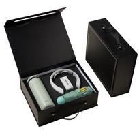 LocknLock Thermos Gift Set with Neck Massager & Capsule Umbrella