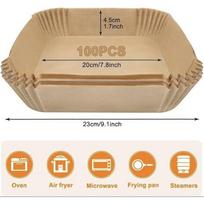 Oil-resistant Square Baking Paper For Air Fryer 66 Characters