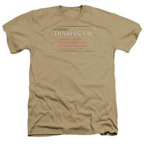 Eureka Trading T Shirt Mens License Jack Carter Sci-Fi TV Tee Sand XL