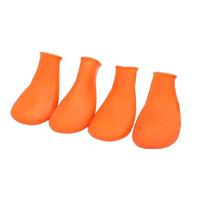 4Pcs New Waterproof Dog Shoes Balloon Rubber Anti-slip Pet Rain Boots Pet Paw Protectors for Small Dog Chihuahua Large Dogs