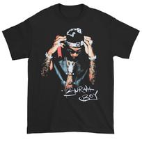 Men's Burna Boy Photo  Logo T-shirt XXX-Large Black S