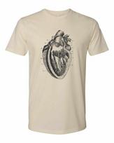 Cottage Cult Clothing Tee T Shirt Cotton Medical Anatomy Victorian Art Heart #1 S