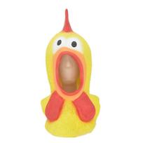 Screaming Chicken Face Mask With Latex Material For Halloween Events