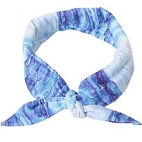 Pet Summer Scarf Cat Dog Cooling Bib Dog Outdoor Scarf Pet Printing Scarf Cat Scarf Pet Summer Articles Pet Accessories S