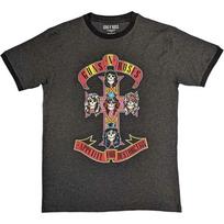 Guns N' Roses Unisex Ringer T-Shirt: Appetite for Destruction (Medium) M