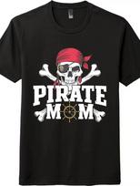 Pirate Mom Skull Crossbones Graphic kids boy kids boy tee Unisex Funny Pirate Gifkids boys T-Shirt For Mom 120