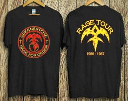 Vintage Queensryche Rage For Order Concert Tour T-Shirt 2XL