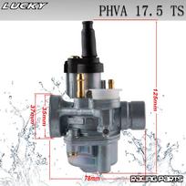 Karbiuratorius Dellorto PHVA 17.5 TS US Honda Kymco SYM Peugeot 2T 50 50cc SH SA SXR Super 8 9 Yup Jet 4R Dink Mopedui Motoroleriui gray