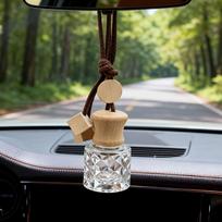 1Pcs Aromatherapy Essential Oil Bottle Hanging Car Perfume Bottle Ornament Auto Air Freshener Car Decoration Interior For Home