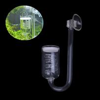 Aquarium CO2 Diffuser 60~300L Plants Tank Atomizer Solenoid Regulator Moss CO2 Atomizer Spiral Glass Tube