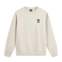 Li Ning Basketball Collection Sweatshirts Men's Gravel White Gray Crew Neck Thickened Other AWDV879-1 M