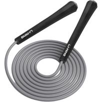 Li Ning Fitness Training Non Countable Jump Ropes Students PVC Rope, Plastic Controller Cord Length Approx. 2.8M Gray FY-661