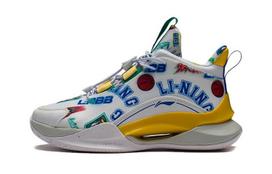 Li Ning YOUNG Avant Garde Spirit TEAM 4.0 Synthetic Leather, Textile Abrasion Resistant Breathable Mid top YKBS016-3 39