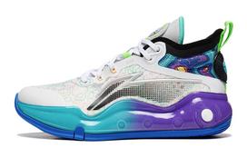 Li Ning YOUNG Avant Garde Premium 3.0 Abrasion Resistant Rebound Breathable Mid top Children's Basketball Shoes YKBT024-9 36