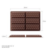 Dubai Chocolate Bar Mold Large Candy Bar Mold For Filli Pistachio Chocolate Bar Silicone Thick Mold For Stuffed Bar