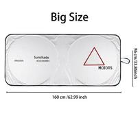 Car Windshield Sunshades Logo Foldable Covers Sun Visors Protector Sun Shade Anti-UV Parasol Coche for Mitsubishi Lancer 10 3 160x86MitsubishiLogo