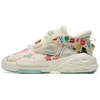 Coca Cola X Anta Dominance Fabric Shock Absorbing Non-Slip Wear-Resistant Low-Top Dad Shoes Women sneaker White Red Blue 12948088-11 35.5