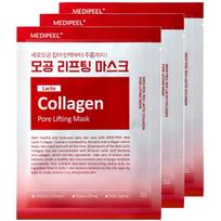 Medi-Peel Red Lacto Collagen Pore Lifting Mask Pack 30ct | Pore Tightening | Lifting Mask | Collagen Sheet Mask | K-Beauty Skincare