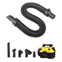 Lengvai montuojamas atsarginis žarnos Dewalt siurbliams DCV580/DCV581H modeliams black