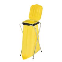 Catering stand holder for 120L garbage bags, YELLOW