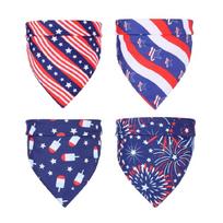 Dog Bandana Triangular Bibs Scarfs Kerchief Pet Neckerchief Accessories