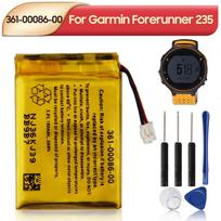 Įkraunama ličio baterija, skirta Garmin Forerunner 235 220 225 630 645 Vivoactive 4 361-00086-00 361-00086-10 išmaniajam laikrodžiui 180mAh