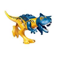 Užrakinamas Juros periodo Dinzauras Indominus Rex Filmuko Figūrėlių Rinkinys Juros periodo Gyvūnai Styx Drakonas Juodoji Pantera Užrakinamoji Serija Dinzaurai blue