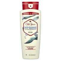 Old Spice, Kūno prausiklis, Gilus valymas su giliavandenėmis mineralinėmis medžiagomis, 18 fl oz (532 ml)