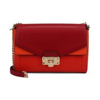 Michael Kors Mk Kinsley Leather Color Block Shoulder Crossbody Bag Women bags Orange 35S0GYKF2T-CLEMNTNE-MLT Basic Set (Bag+Dust Bag)