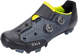 Fizik X1 Infinito BOA MTB Size Shoes, Grey/Yellow, 39.5