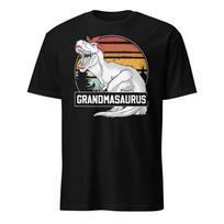 Grandmasaurus Shirt Grandma Dinosaur Mom Funny Grandma T-Shirt Size S-3XL Gift S